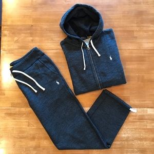 POLO RALPH LAUREN Grey Jogging Suit